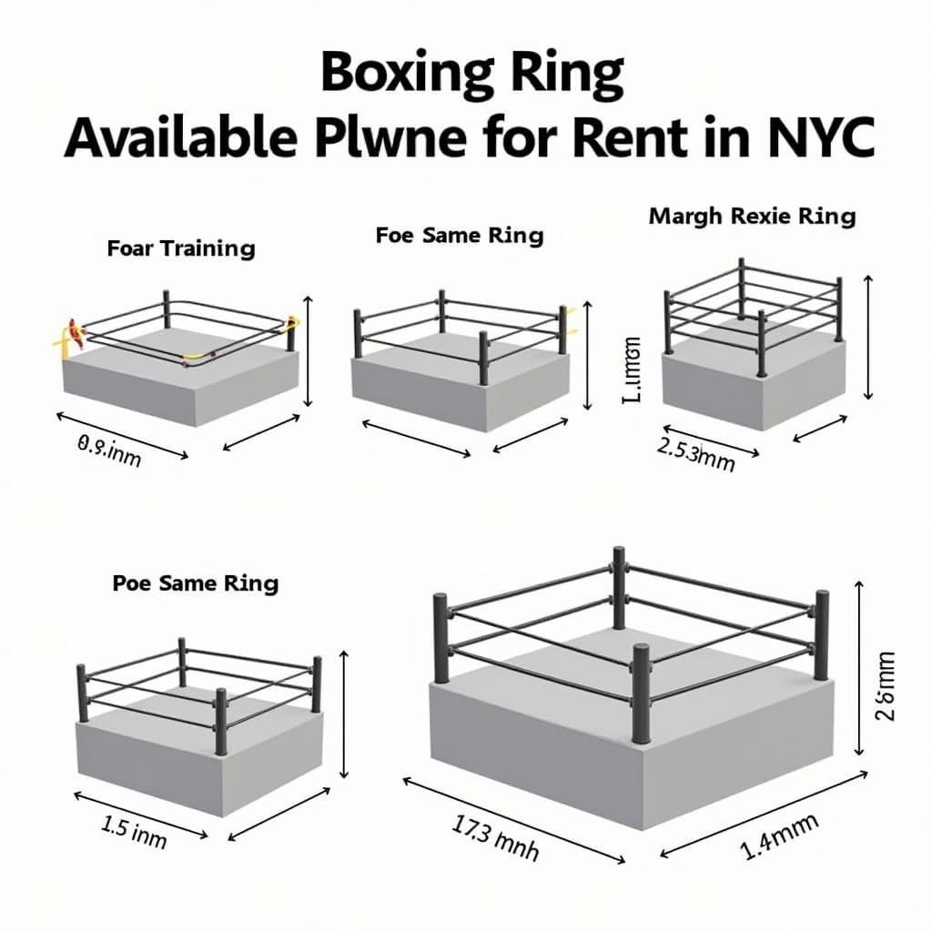 Boxing Ring Size Options in NYC