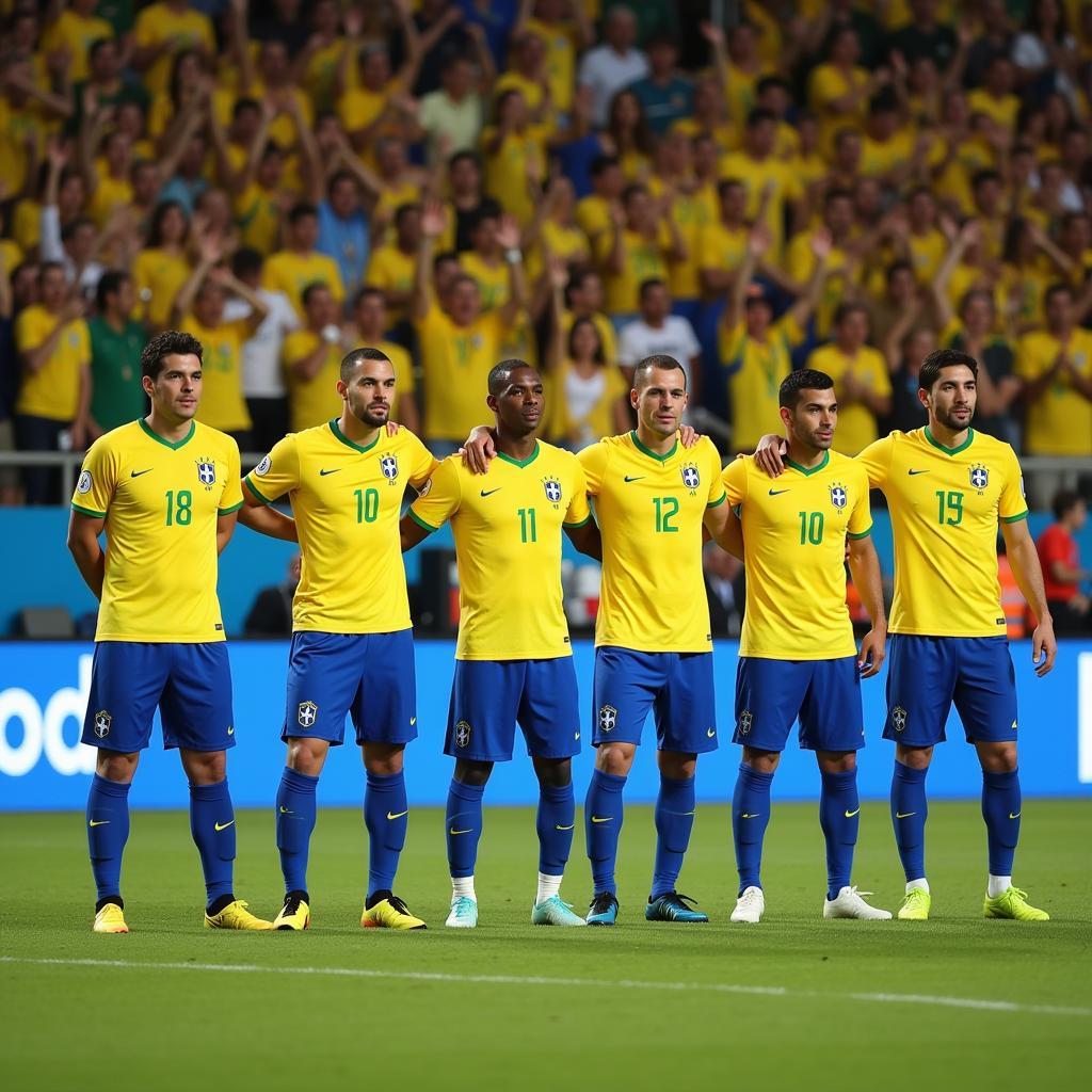 Brazil đội hình World Cup 2014