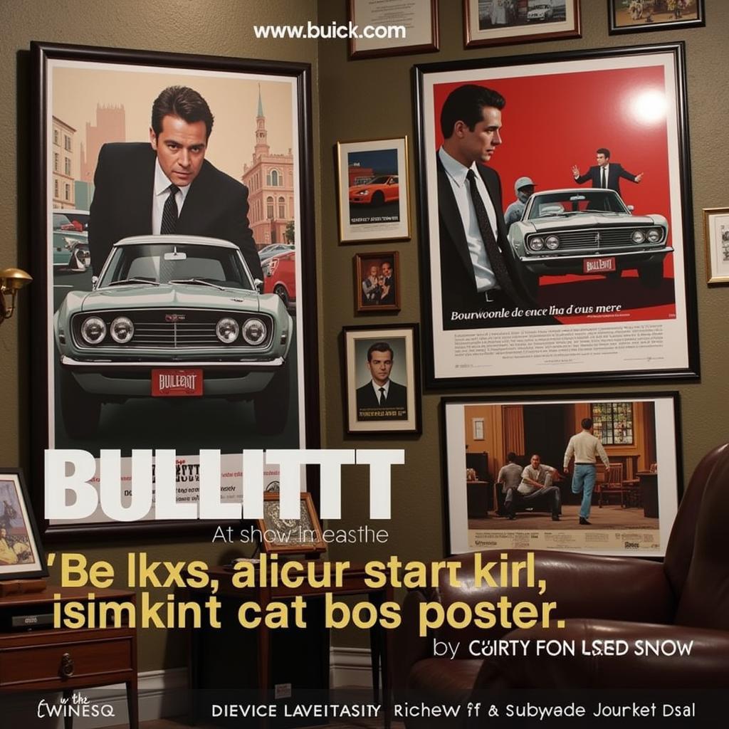 Bullitt poster - Biểu tượng văn hóa