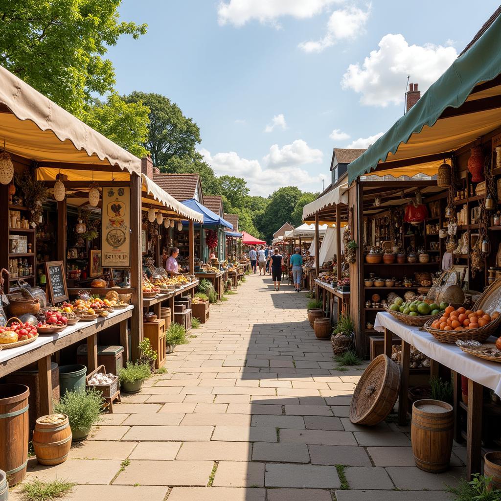 Somerset Market Scene