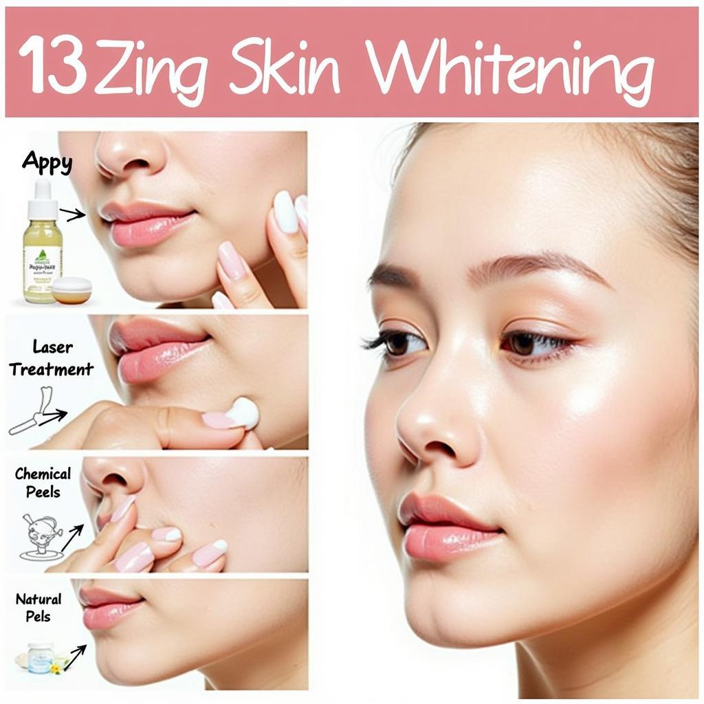 Các phương pháp làm trắng da