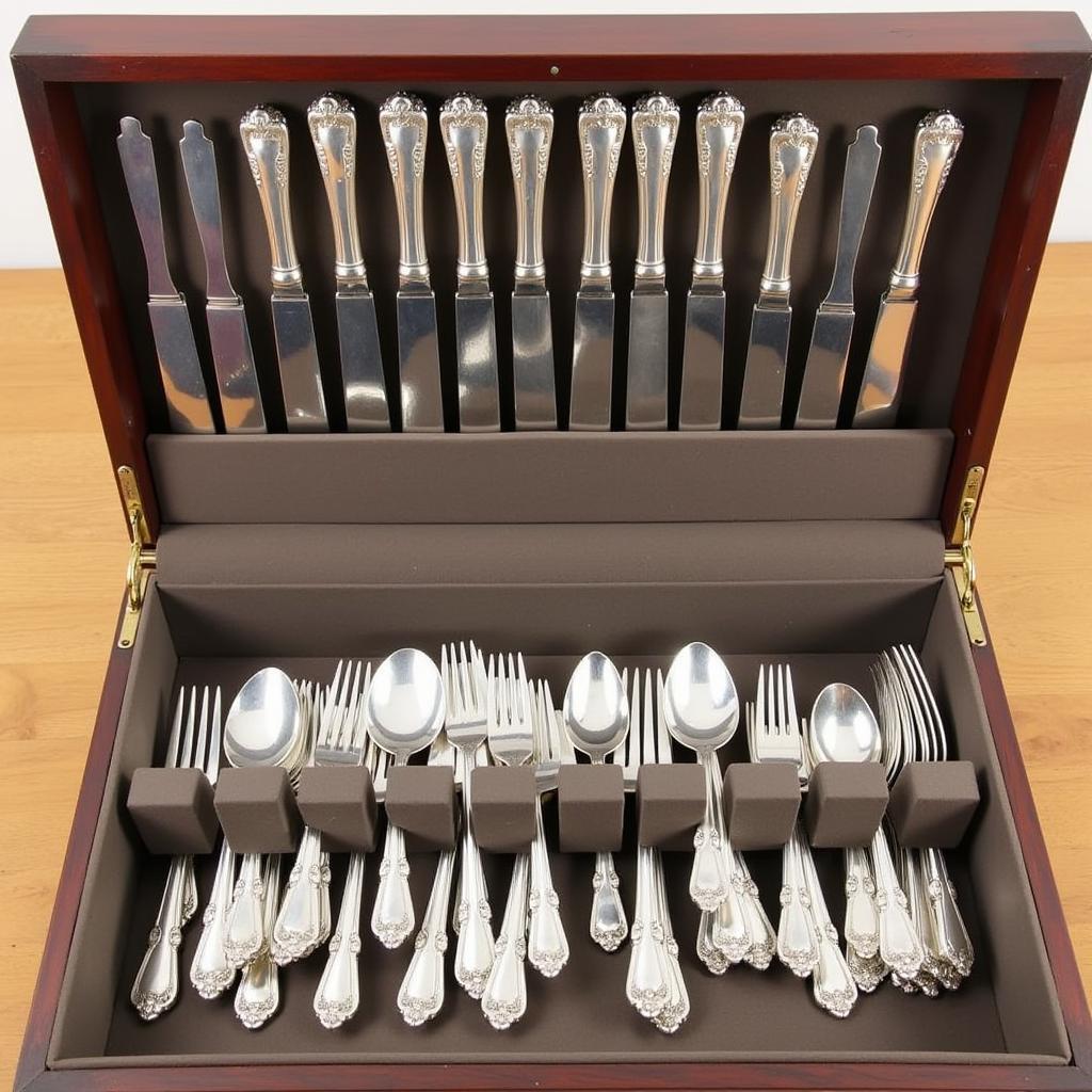 Caring for Sterling Silver Flatware Set