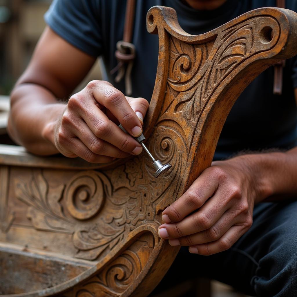 Handcrafting Fishing Boats in Vietnam