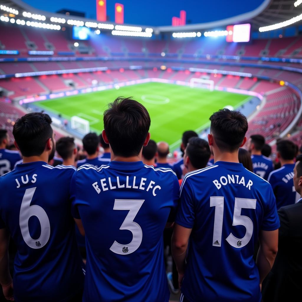 Chelsea FC fans in China