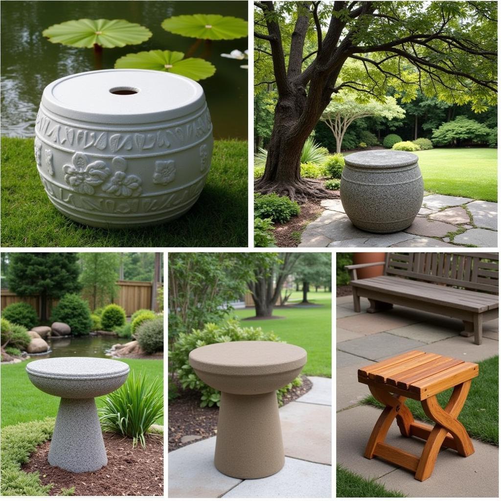 Choosing the right Asian garden stool for your space.