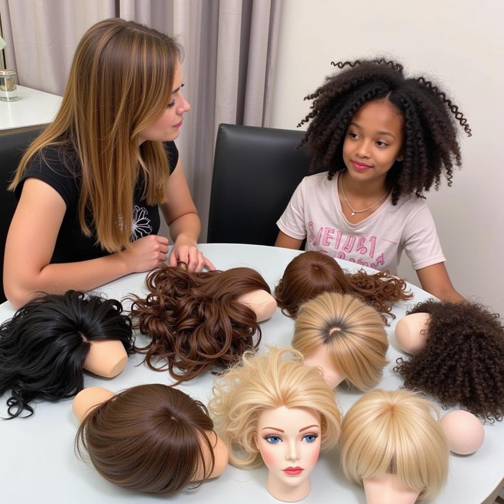 Choosing the right wig for transgender people