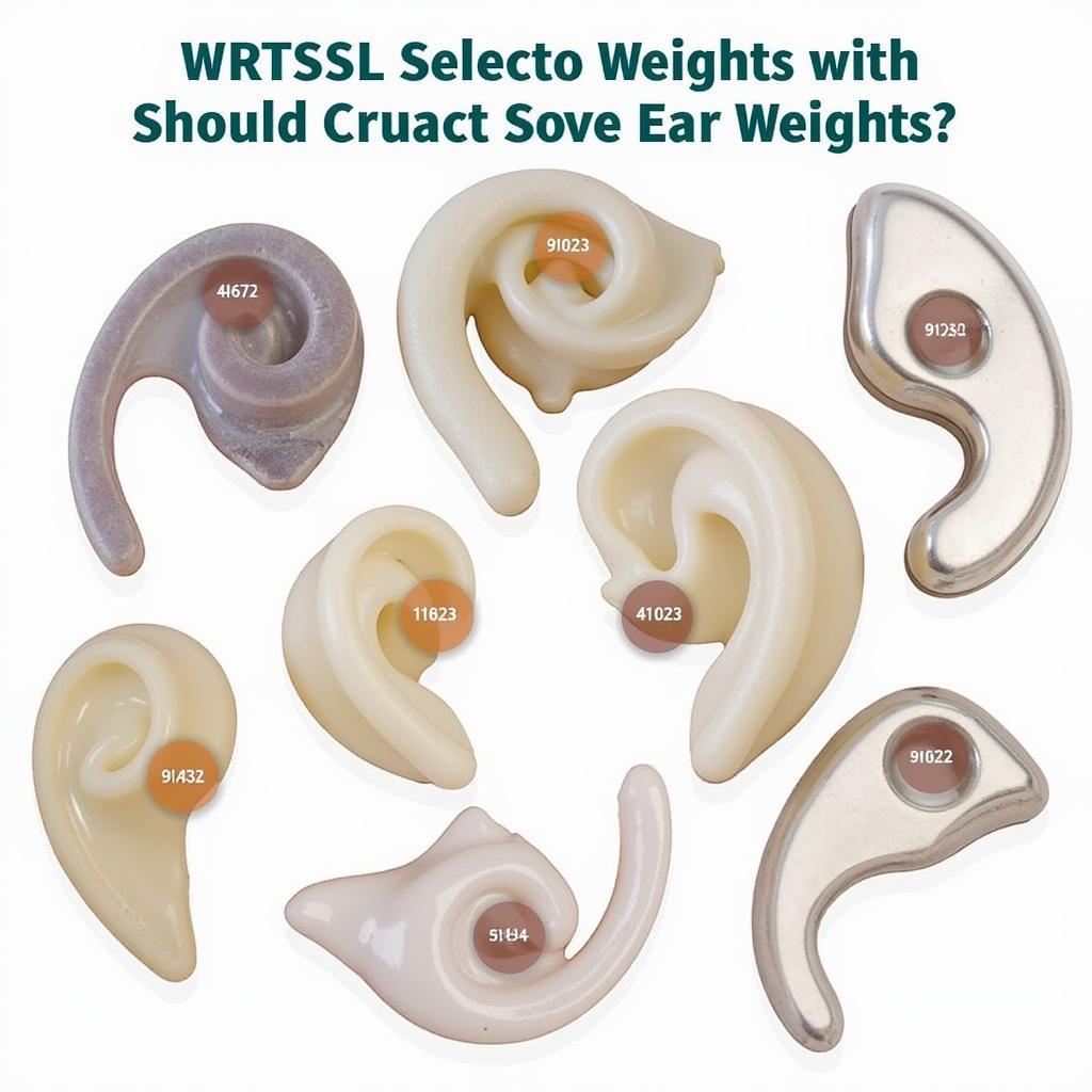 Choosing the right ear weights for your ears