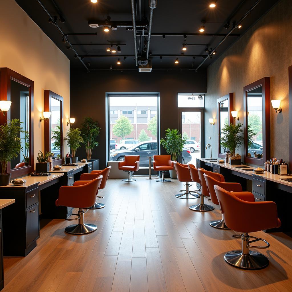 Không gian sang trọng tại David Mac Hair Salon