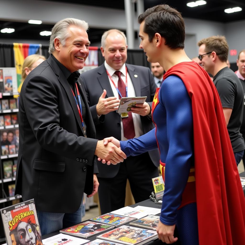 Dean Cain at a Comic Con event