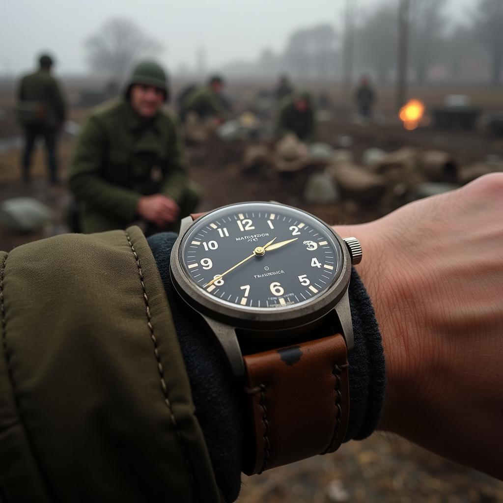 German WWII Watch in Action