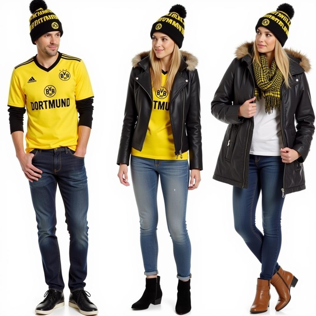 Các cách phối đồ thời trang với mũ Dortmund beanie