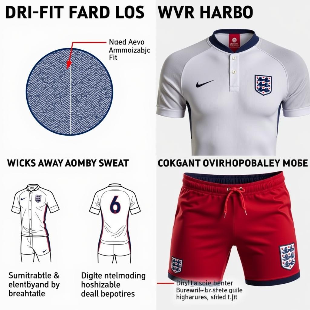 England 22/23 Away Kit Technology Features