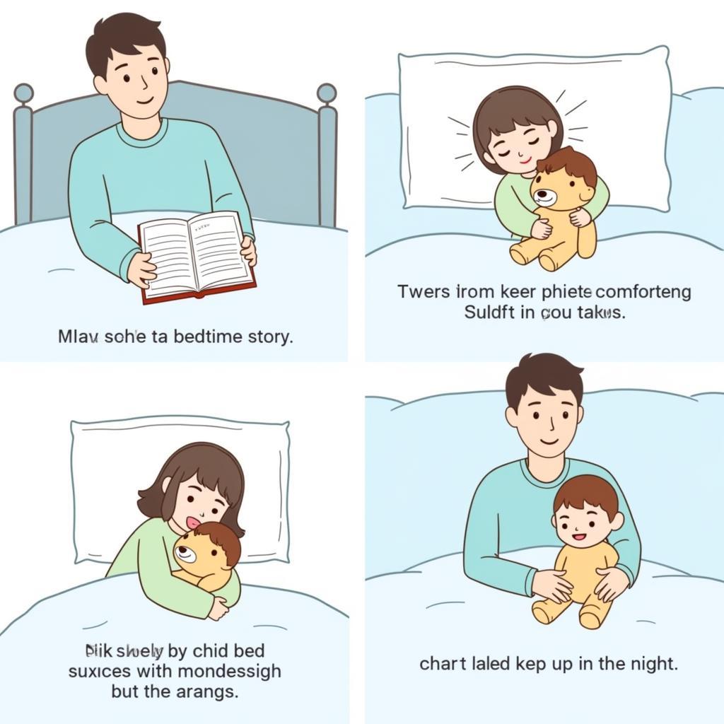 Các kỹ thuật huấn luyện giấc ngủ nhẹ nhàng cho trẻ mới biết đi