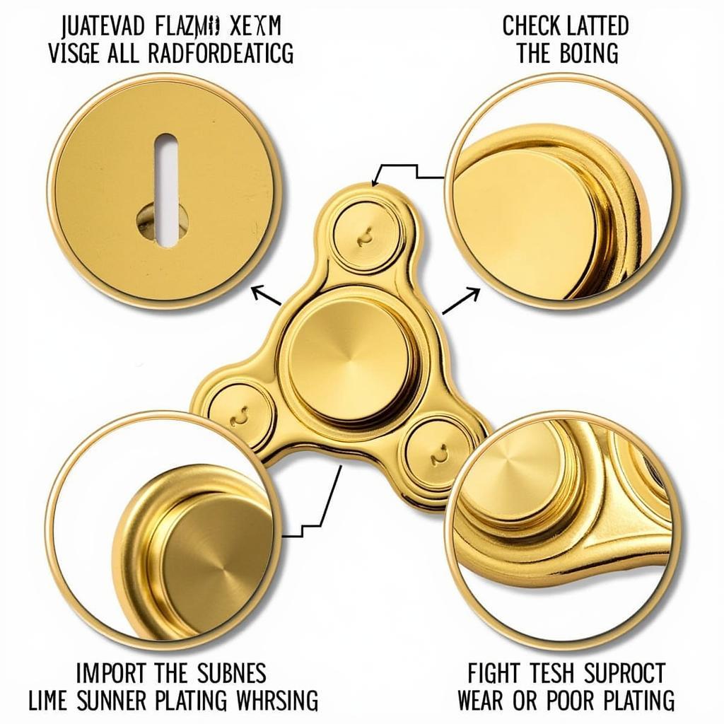 How to Check the Quality of Gold Knock Off Spinners