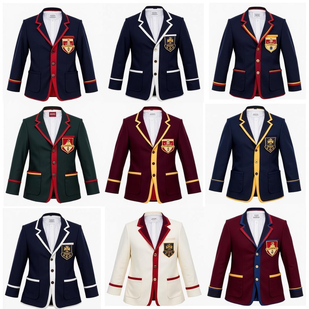 Different Styles and Colours of Henley Regatta Blazers