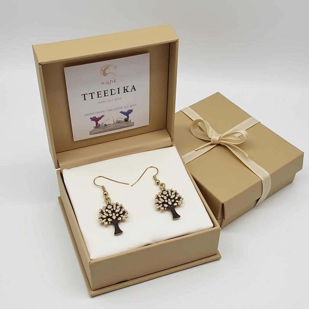 Tree of Life Earrings Gift Box