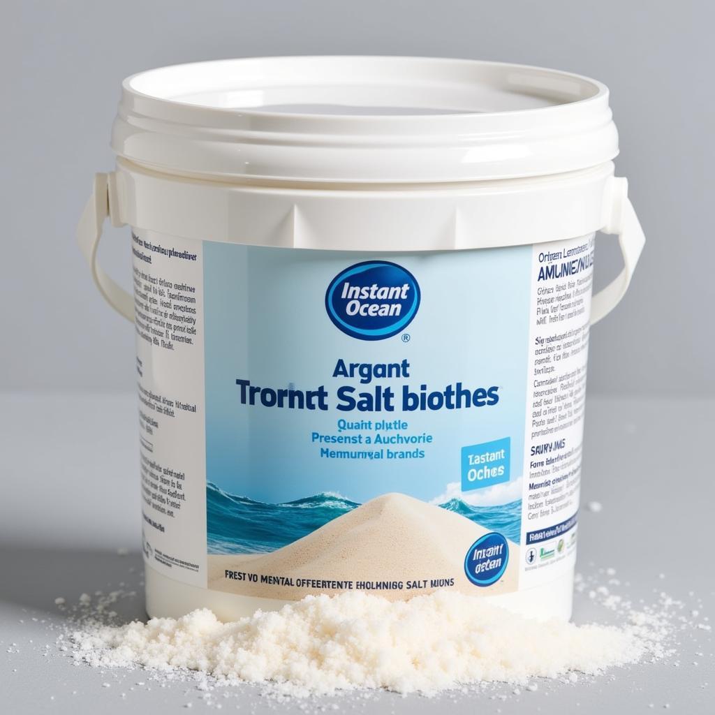 Instant Ocean Salt Mix in Bucket