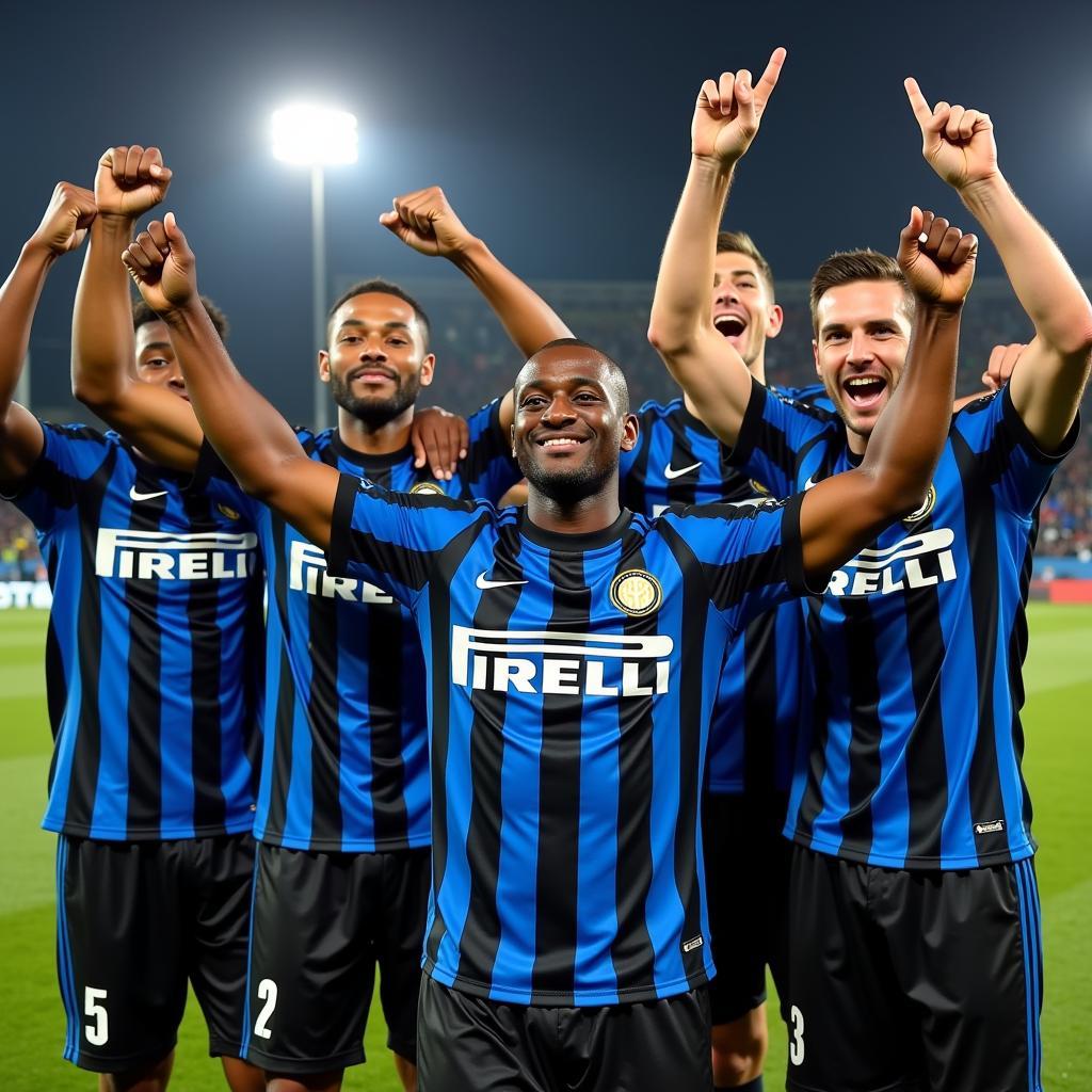 Inter Milan 2010 Kit in the Champions League Final