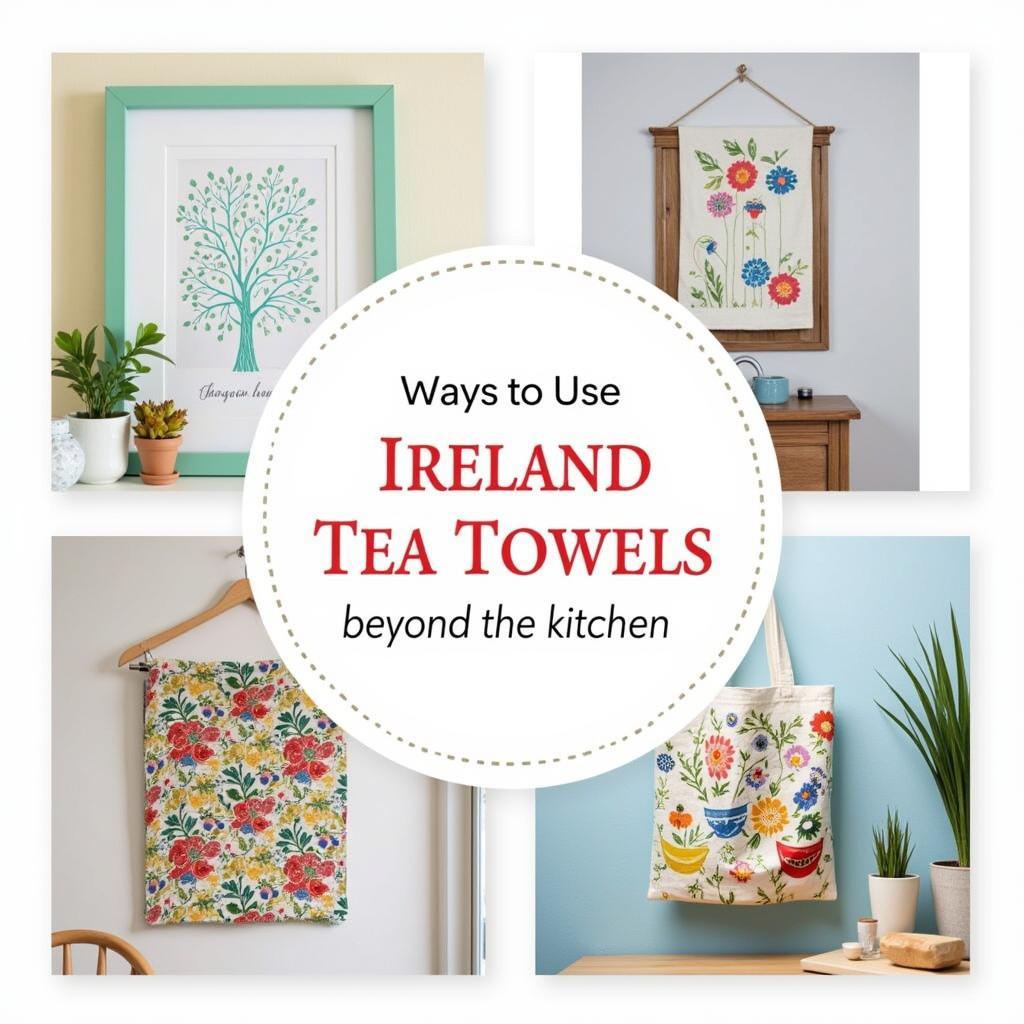 Creative Uses for Irish Tea Towels