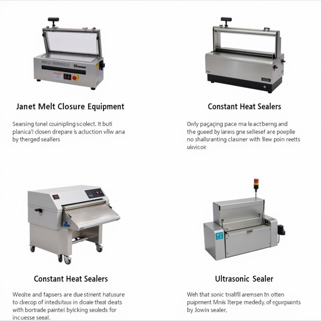 Different Types of Janet Melt Closure Equipment