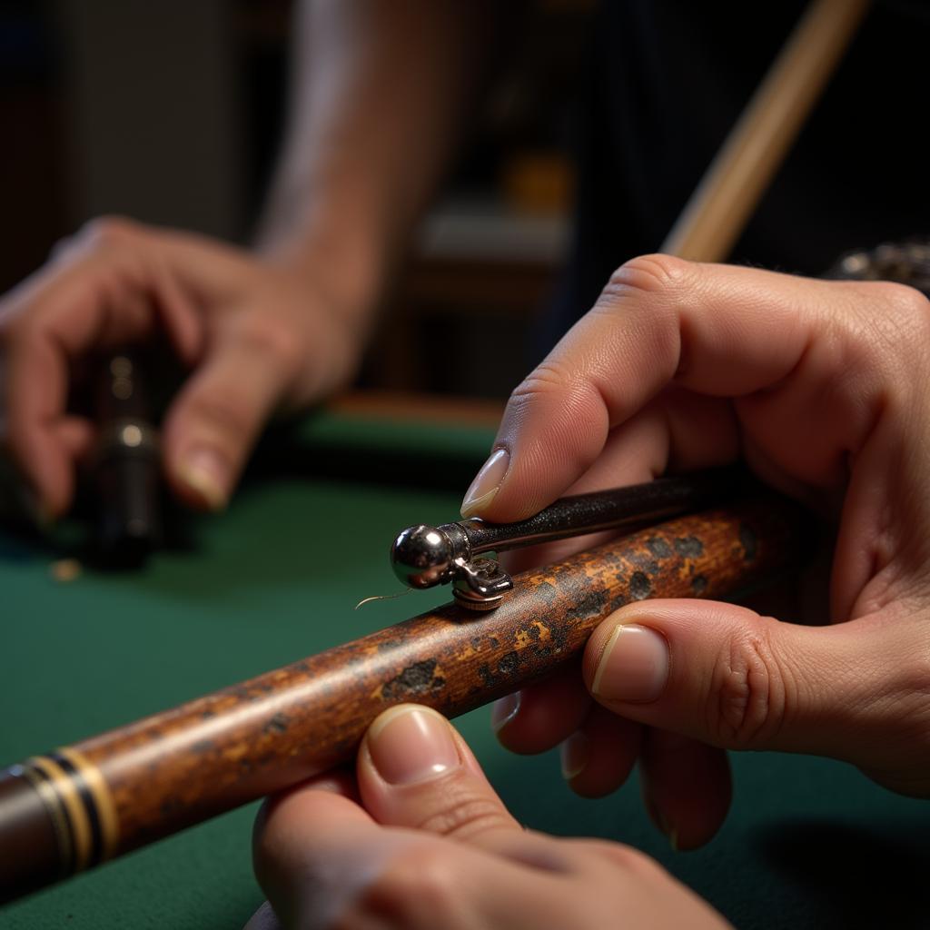 Judd Pool Cue Craftsmanship