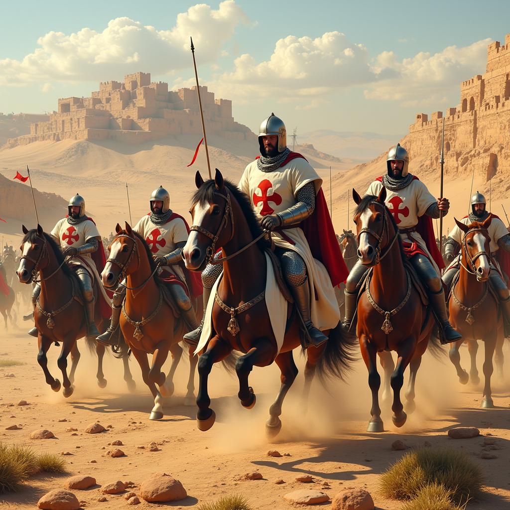 Knights Templar during the Crusades