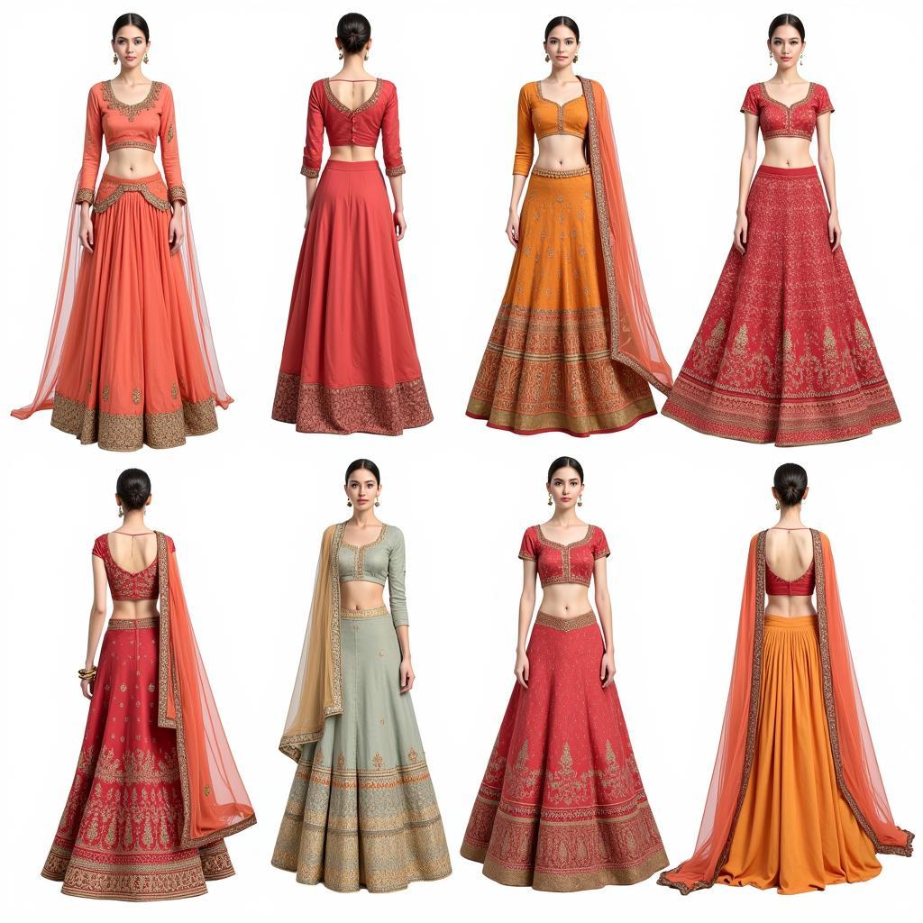 Contemporary Lehenga Choli Designs