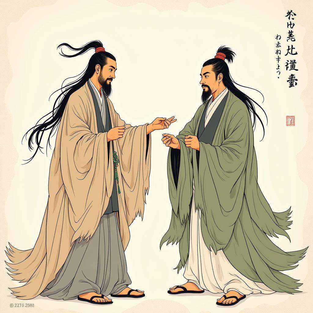 Li Bai and Du Fu