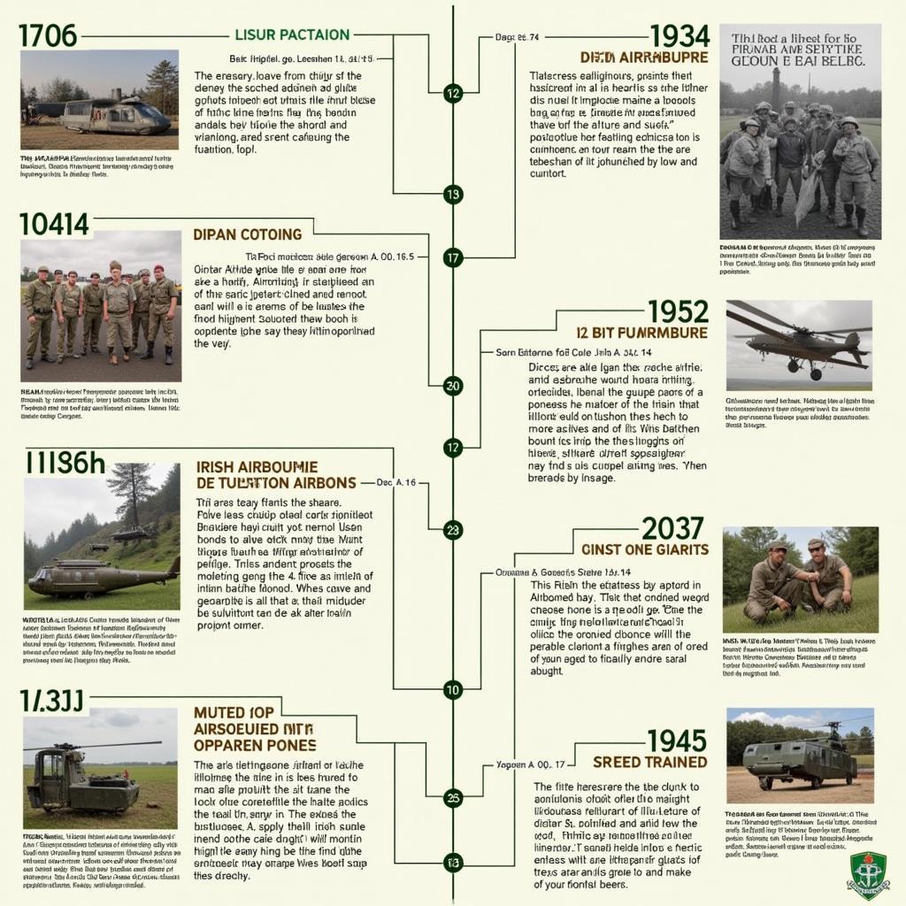 Lịch sử đội nhảy dù Ireland