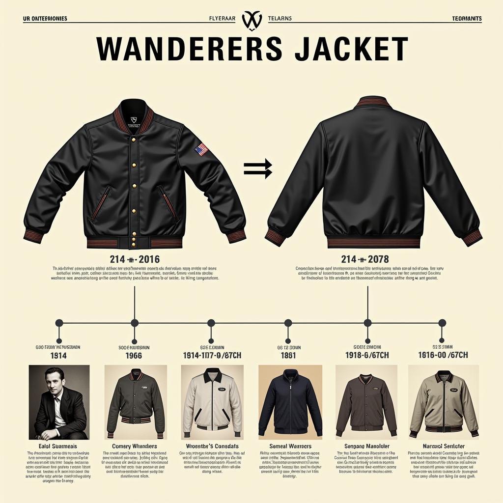 Lịch sử hình thành biểu tượng the wanderers jacket