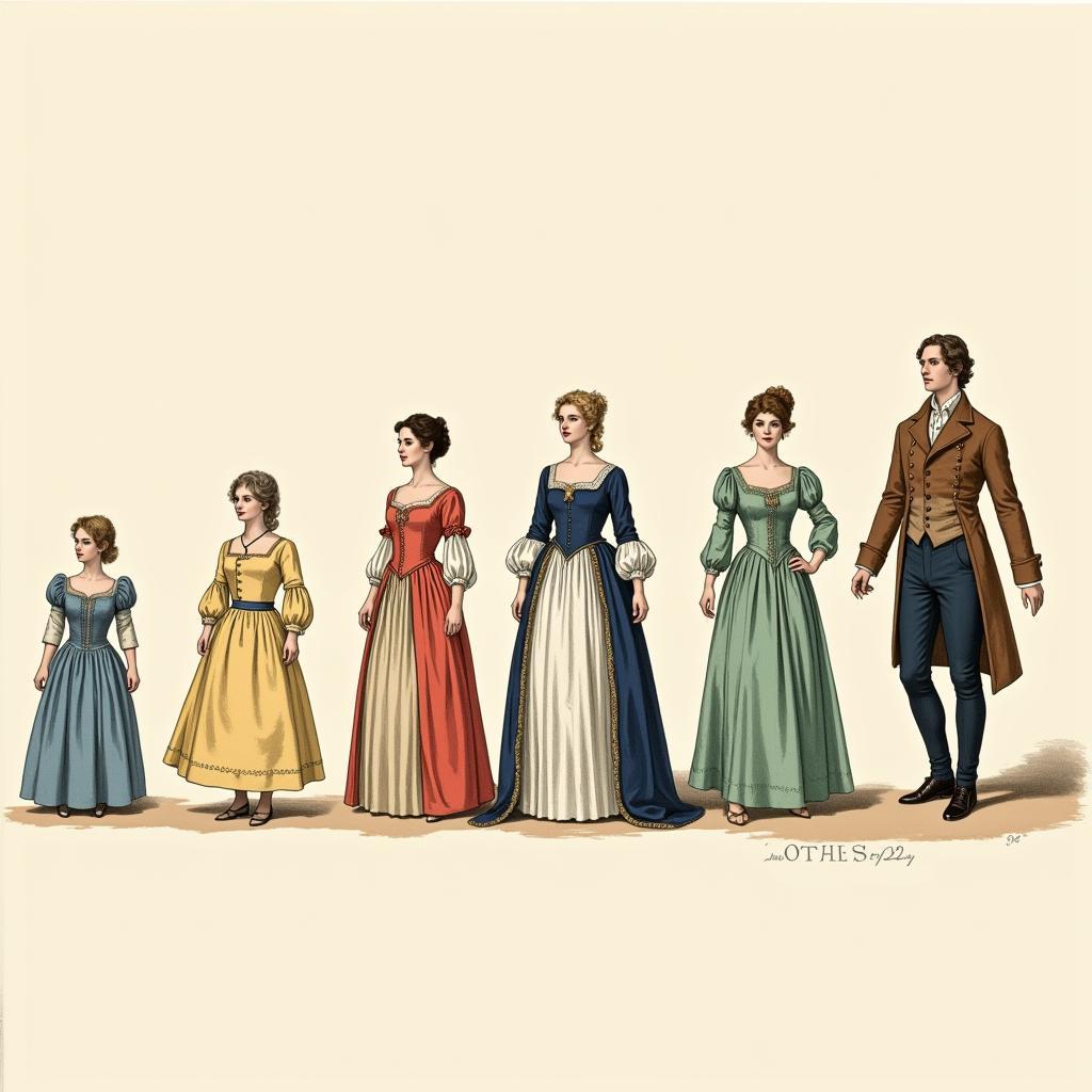 The Evolution of the Bourgeois Dress