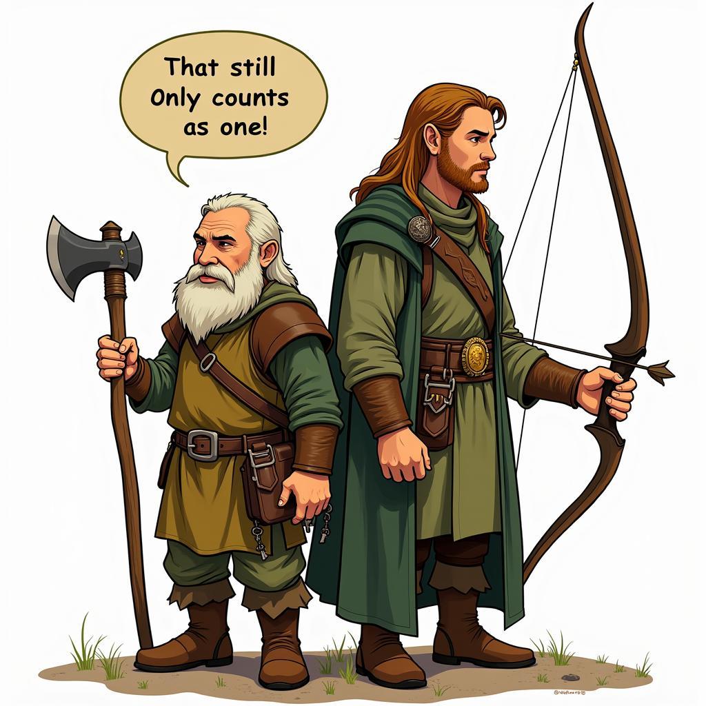 Lord of the Rings Jokes Featuring Gimli and Legolas