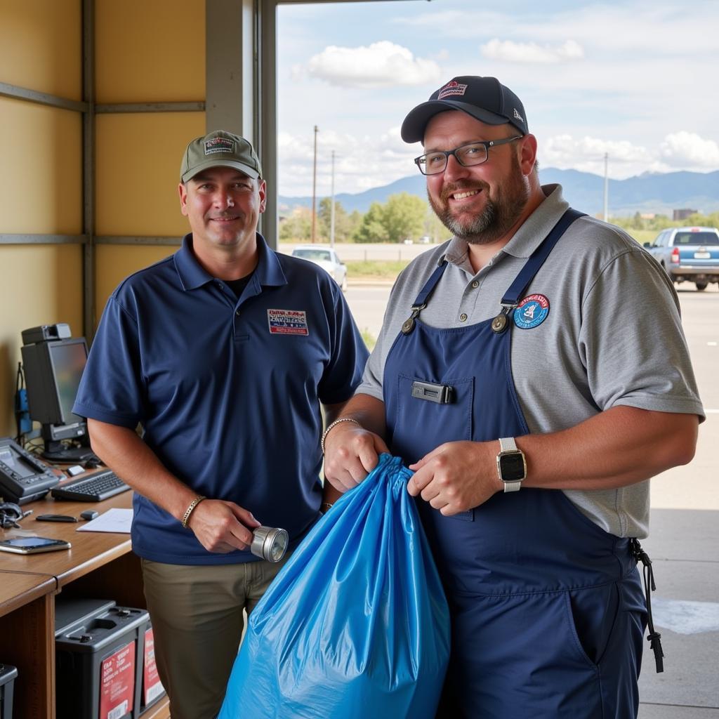 Lovell Transfer Station Staff