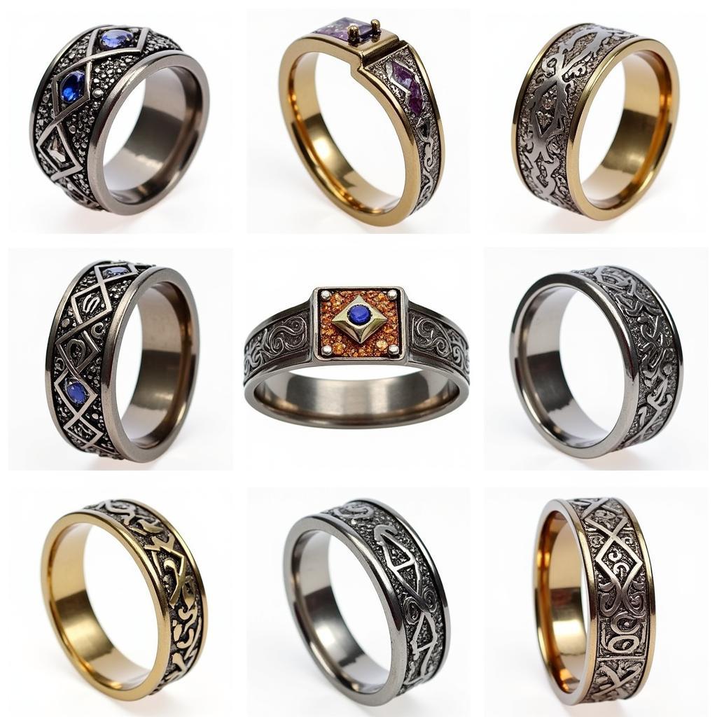 Modern Rings Inspired by Medieval Designs