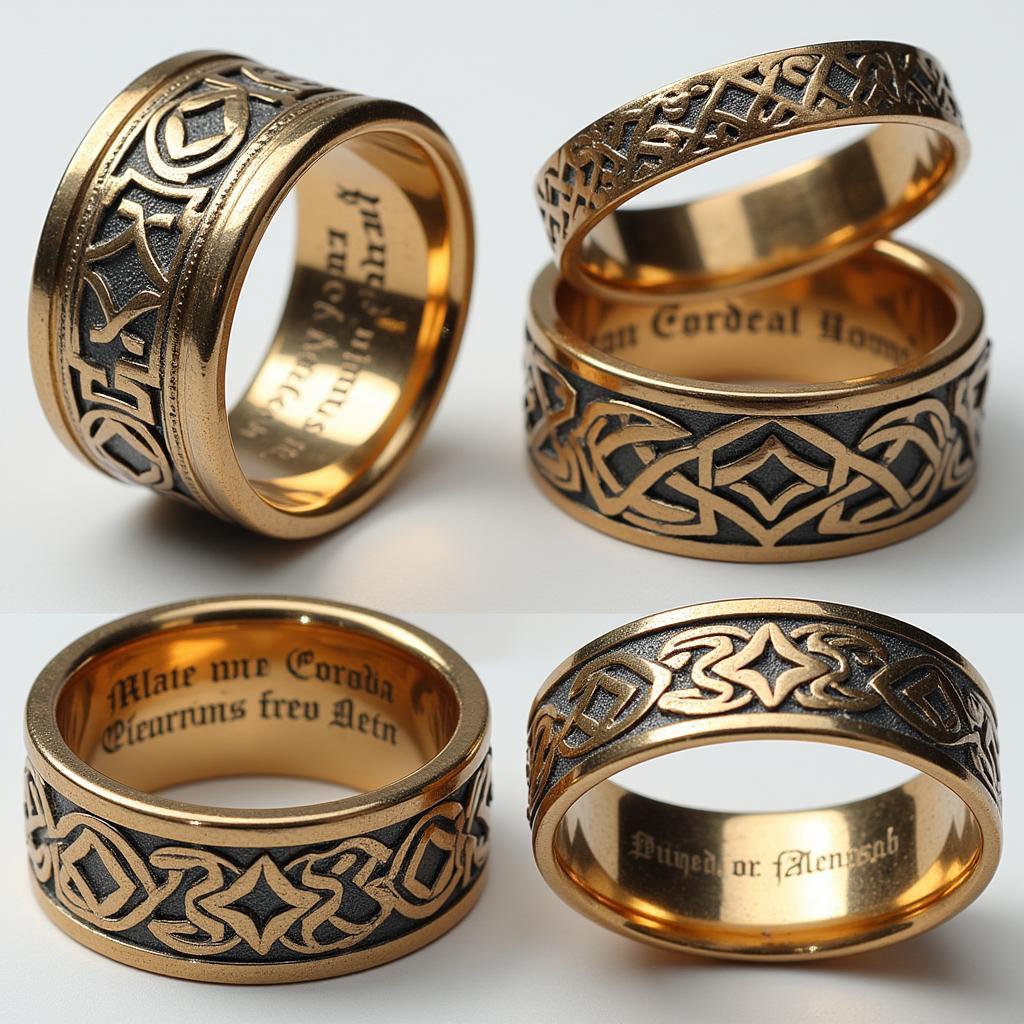 Symbolism in Medieval Wedding Rings