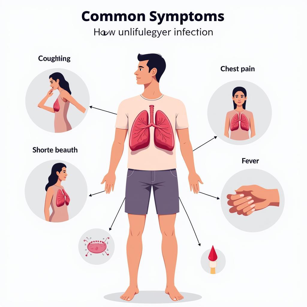 Triệu chứng nhiễm trùng phổi