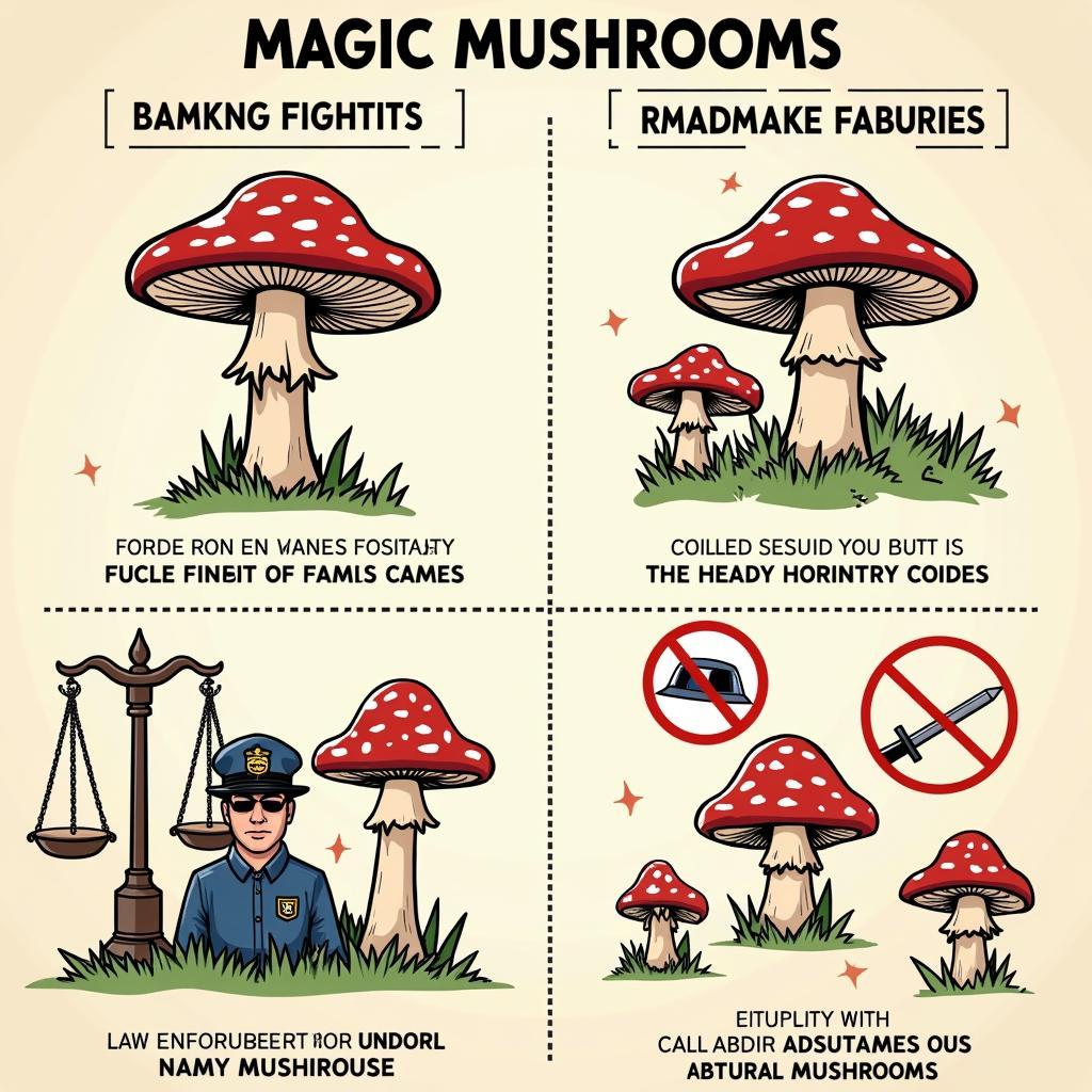 Pháp Lý Về Magic Mushroom