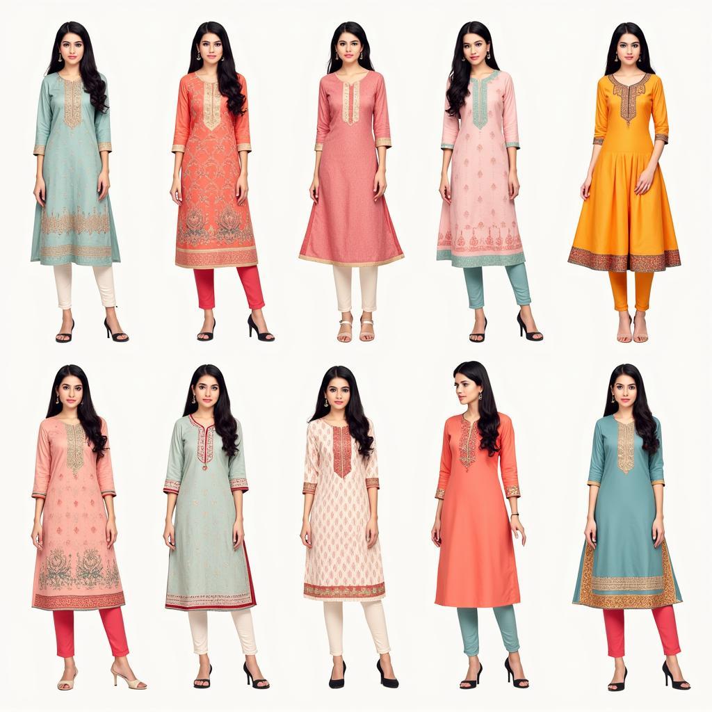 Modern Salwar Kameez Styles