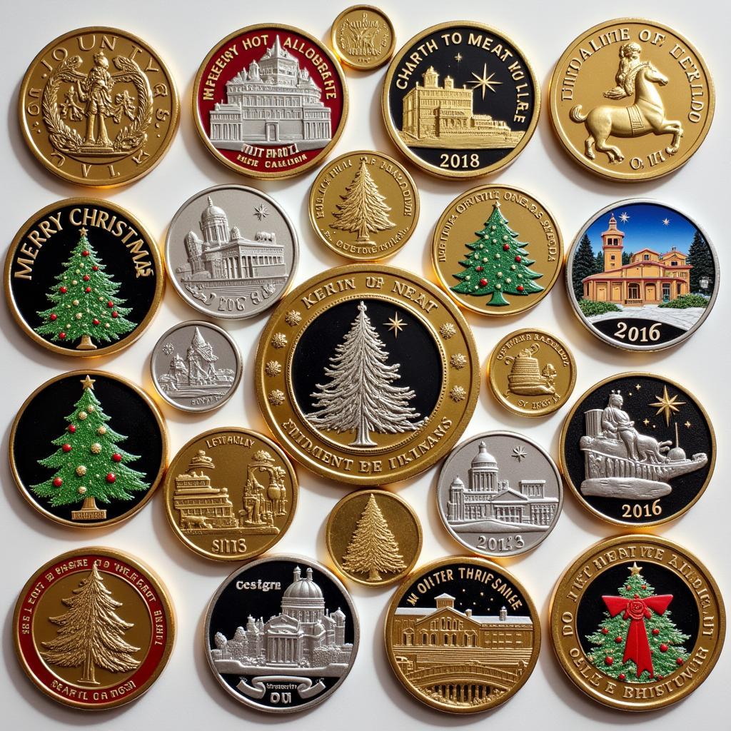 Sưu Tầm Merry Christmas Coins