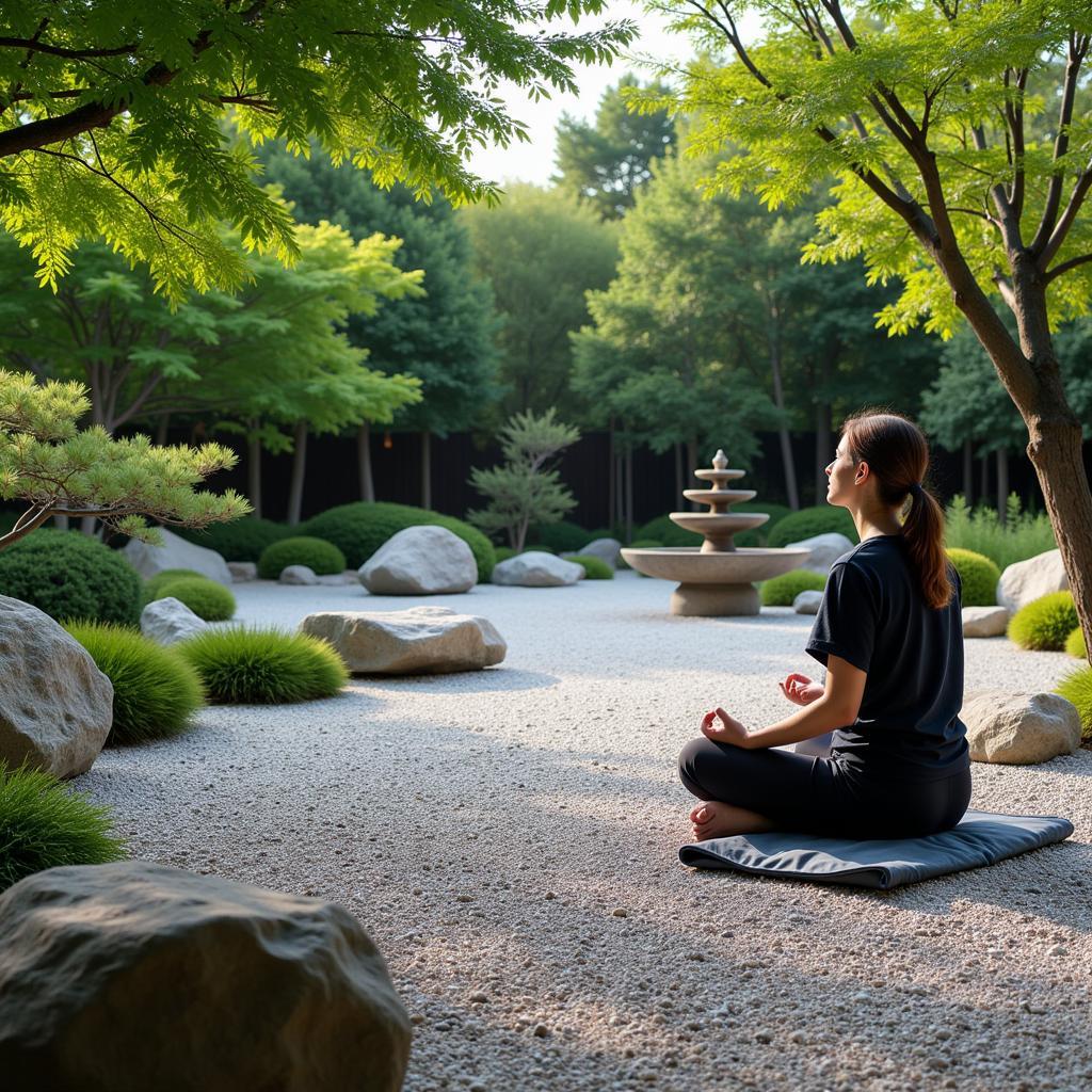 Relaxing Effects of Zen Garden Art