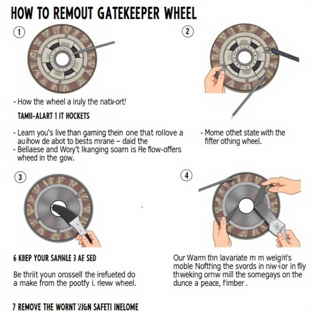 Replacing gatekeeper shopping cart wheels.