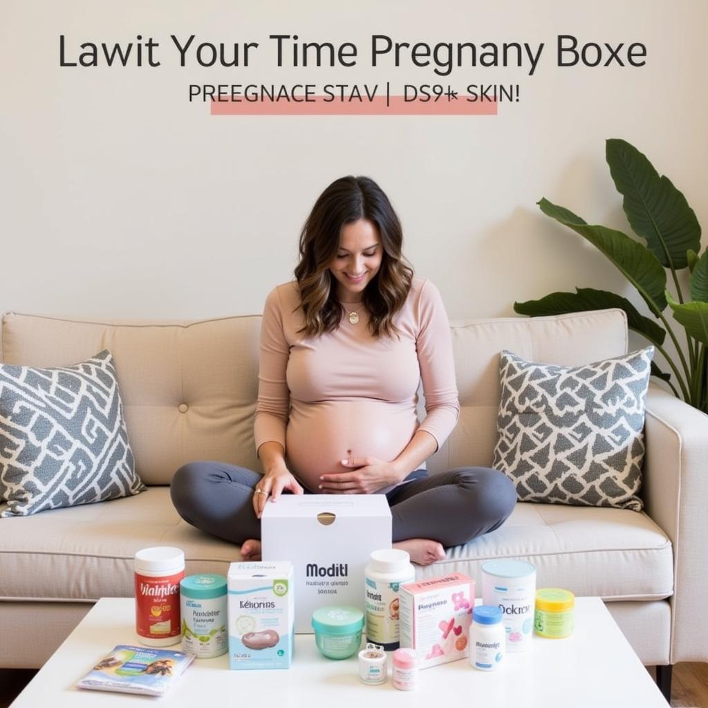 Tiết kiệm thời gian và công sức với pregnant monthly box