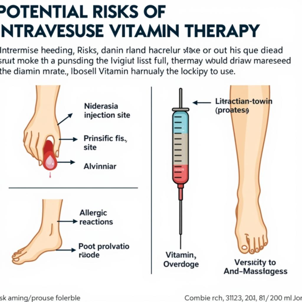 Rủi ro của Truyền Vitamin Intravenoso
