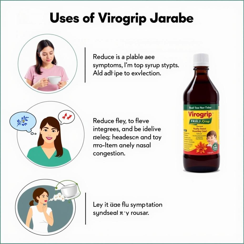 Công dụng của Virogrip Jarabe