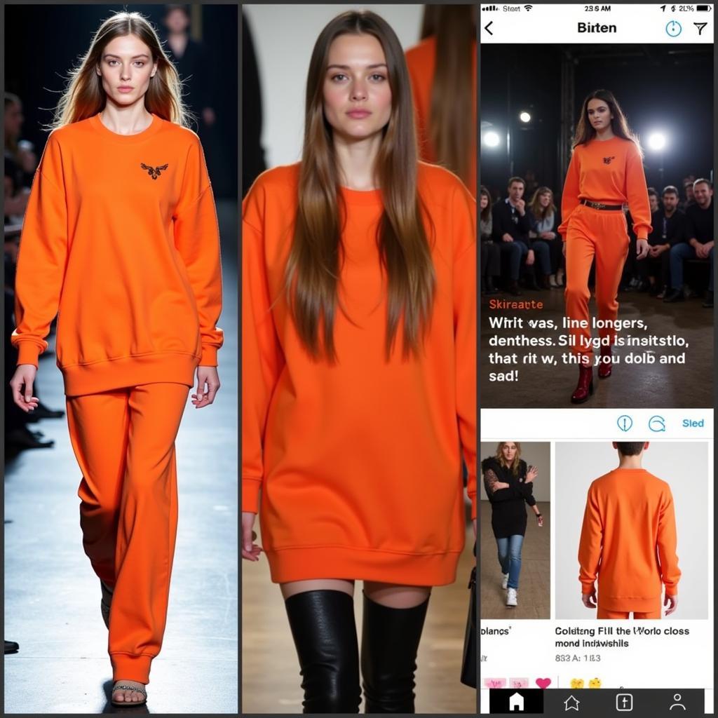 Inmate Sweatshirt Fashion Trend