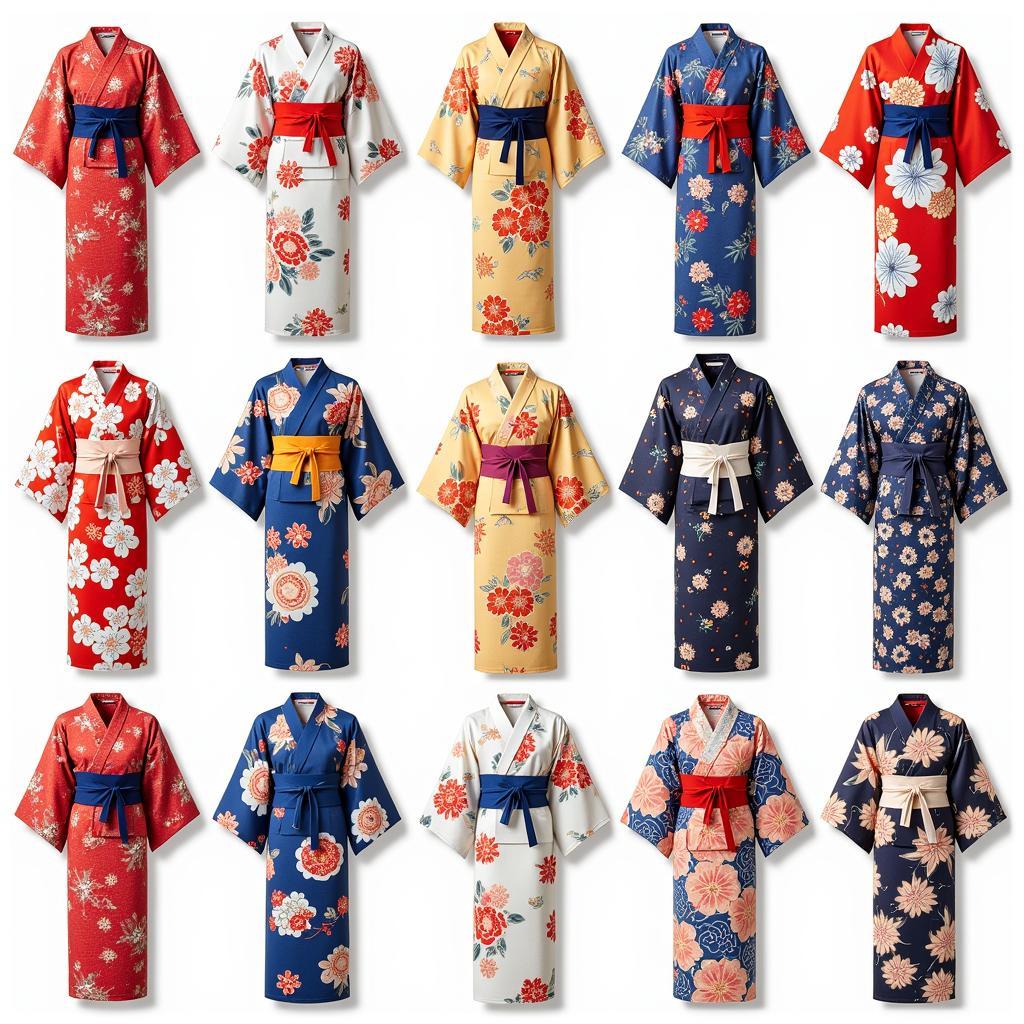 Những mẫu yukata nữ đẹp nhất